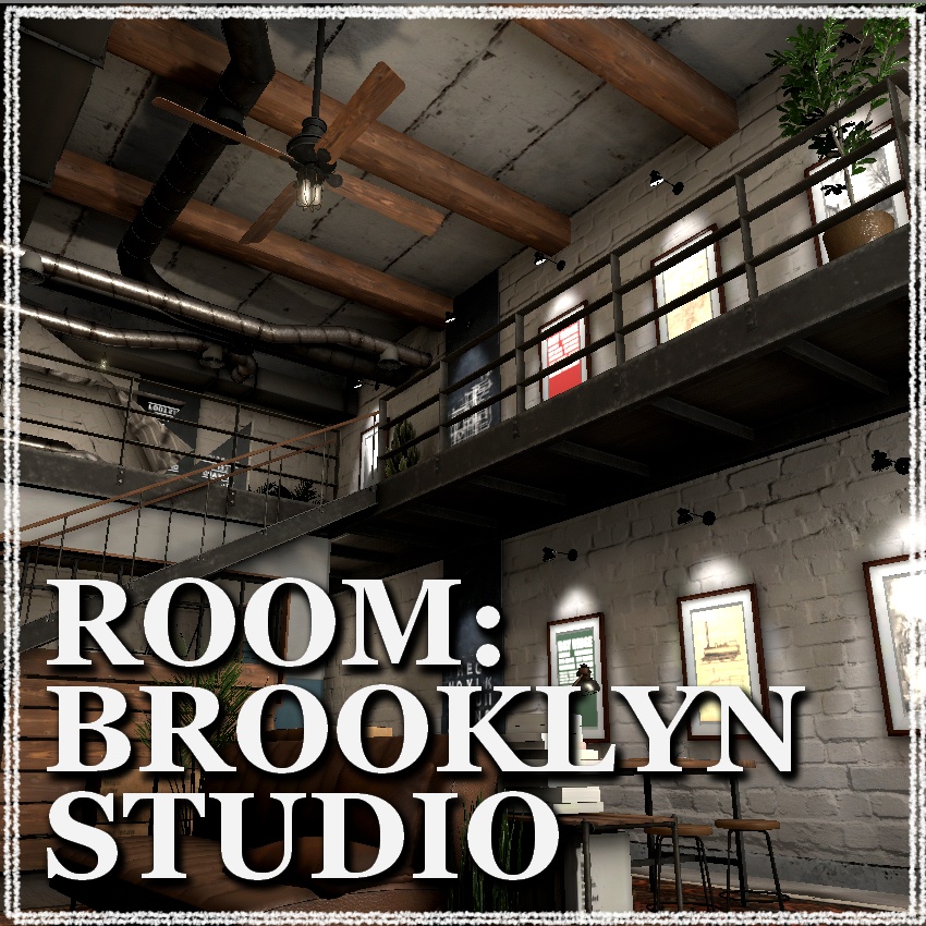Room:Brooklyn Studio by Coquelicotz