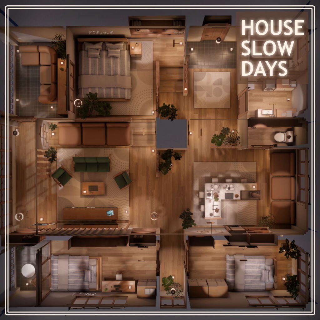 House SlowDays by Coquelicotz