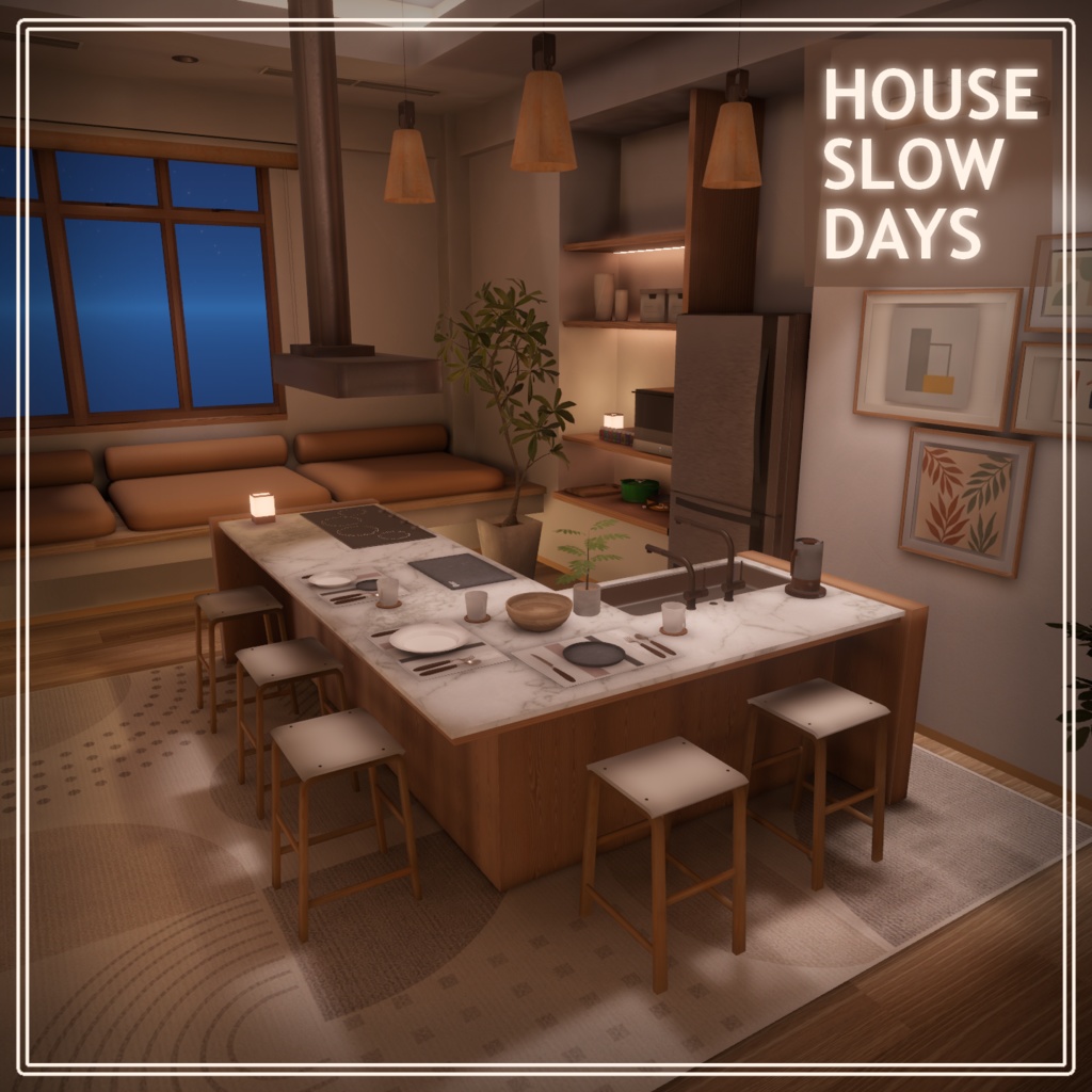 House SlowDays by Coquelicotz