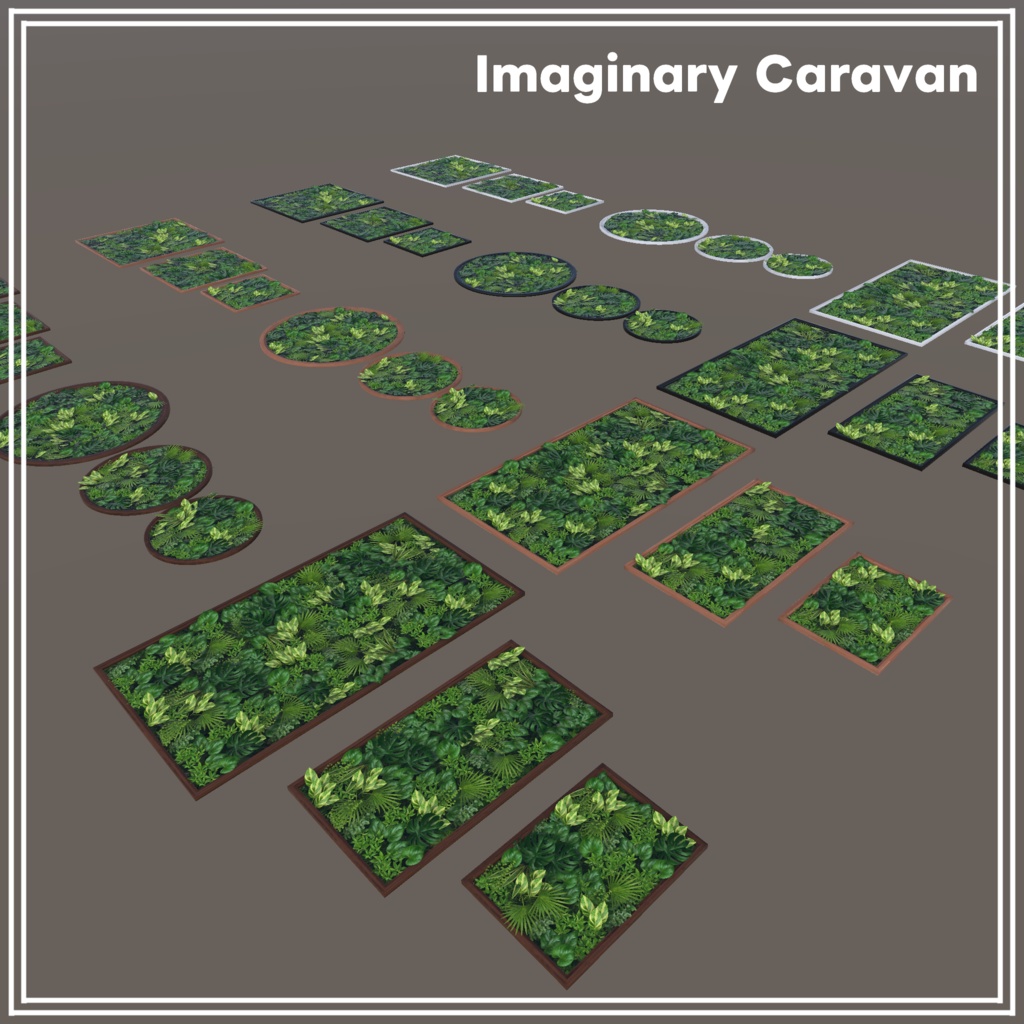 CQ Wall‐Plants(壁掛け植栽パネル)