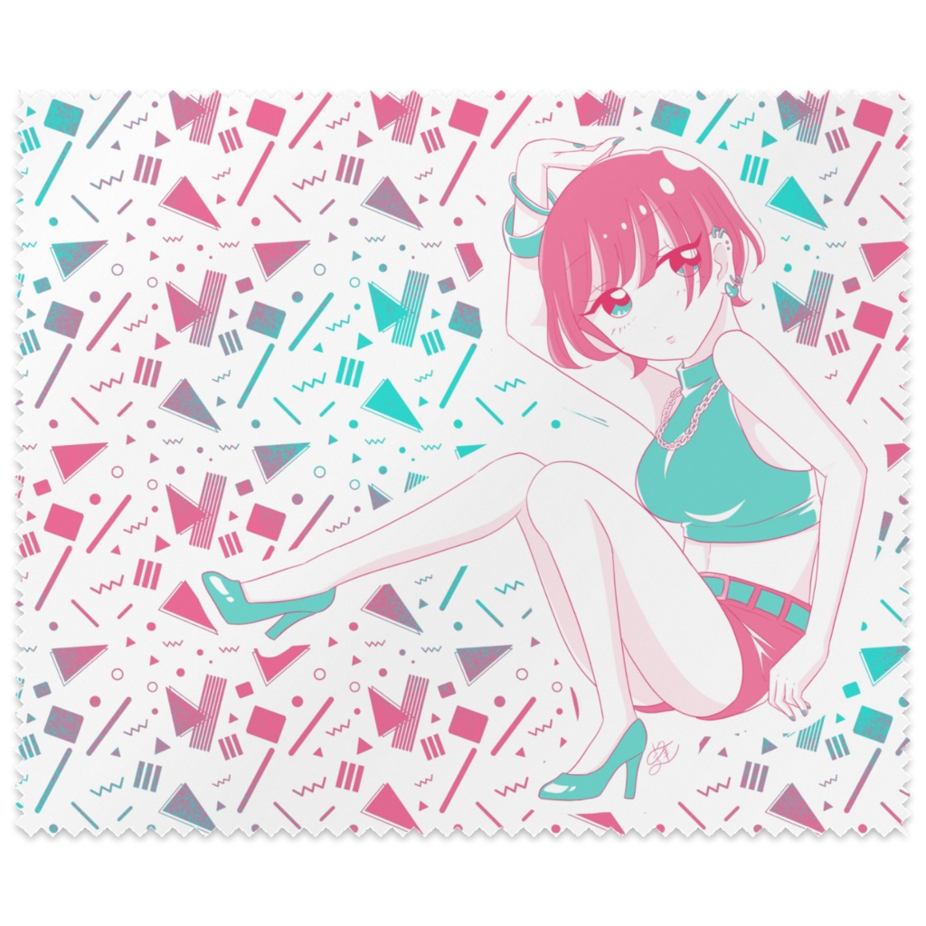 はこづめガールのメガネふき