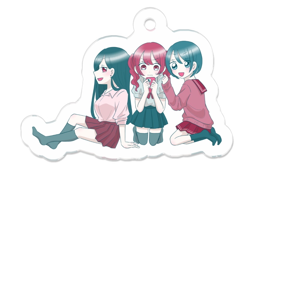 かしまし娘のアクキー