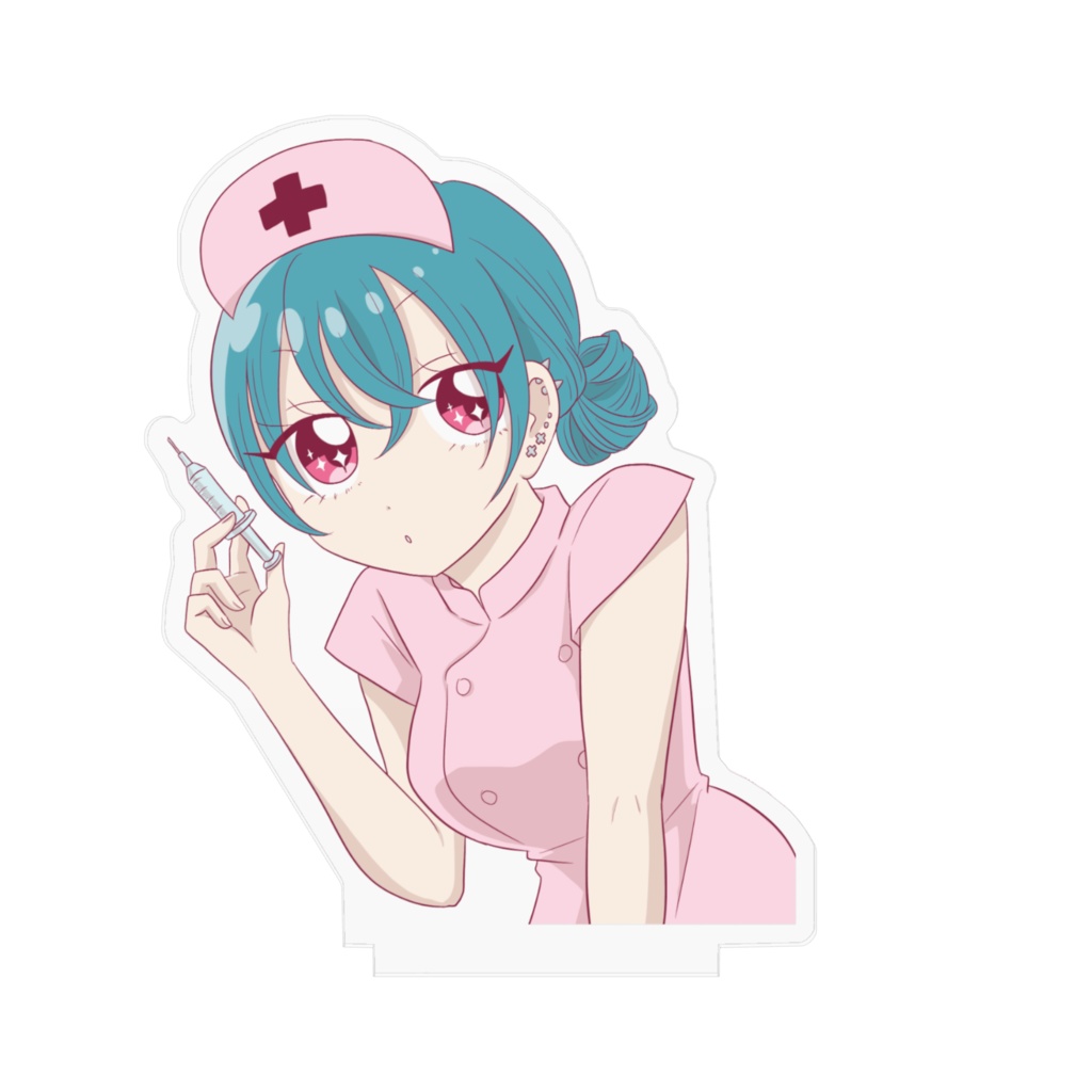 お注射ナースのアクリルフィギュア