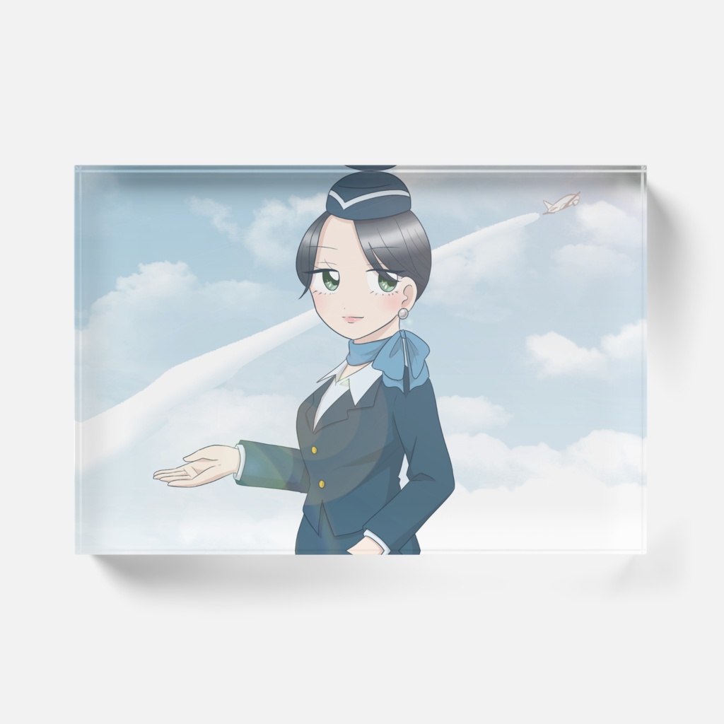 CAちゃんアクリルブロック