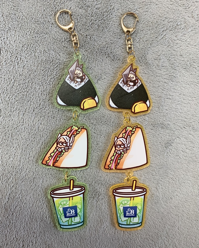 トップヒーロー連結アクキー