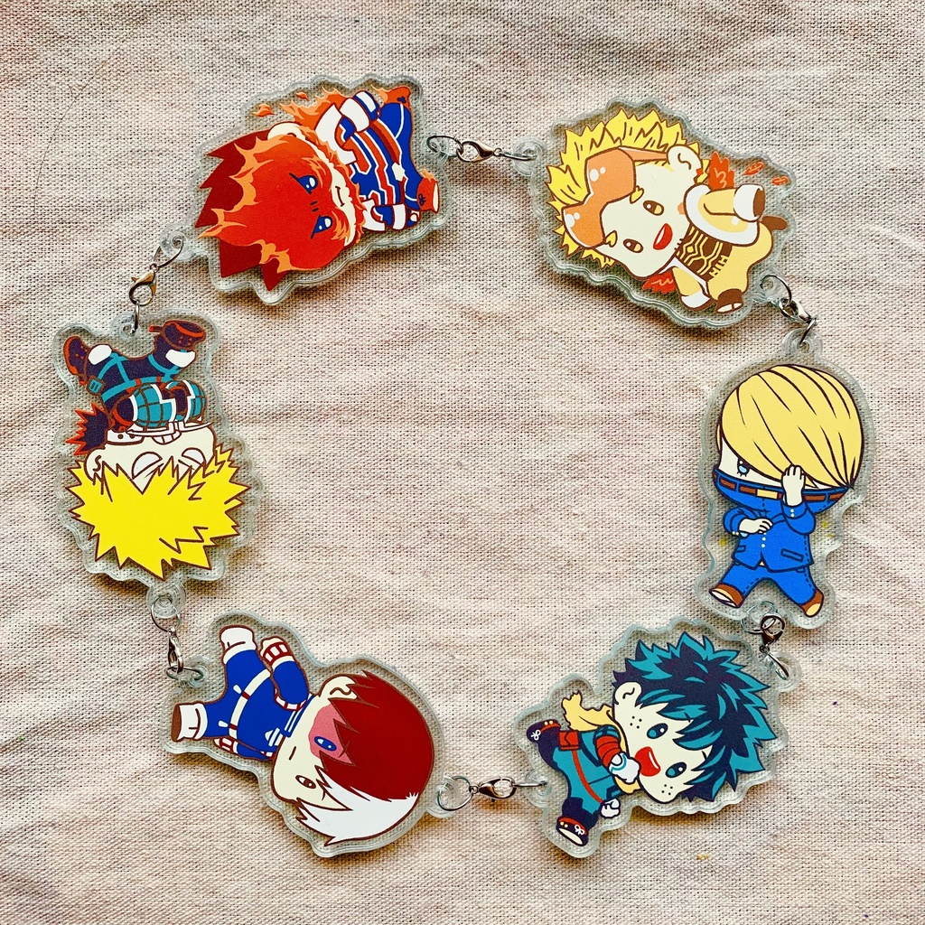 つながるアクリルチャーム