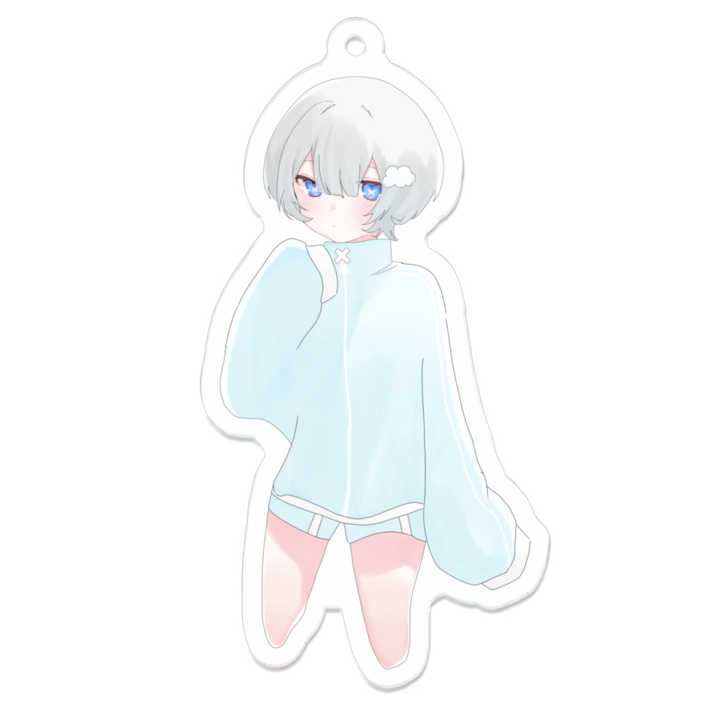 karu。アクリルキーホルダー