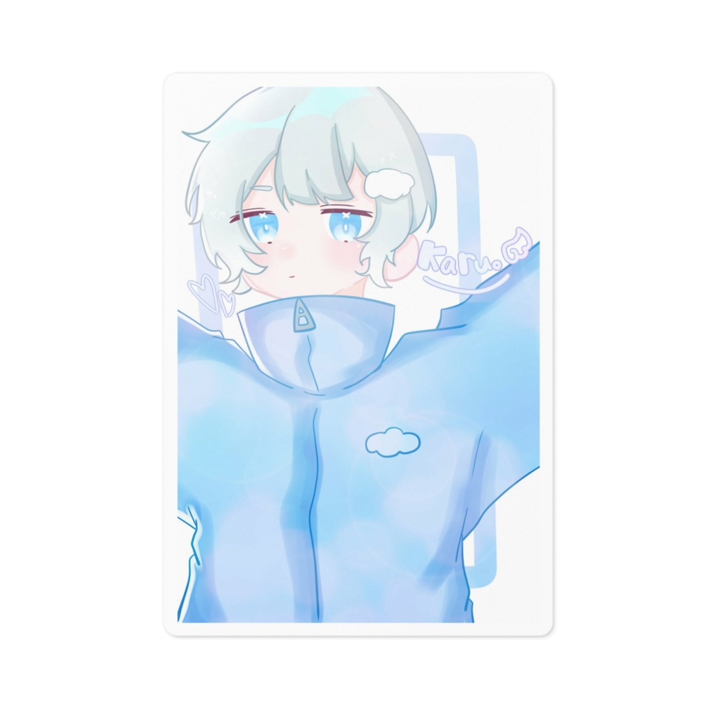 karu。ステッカー