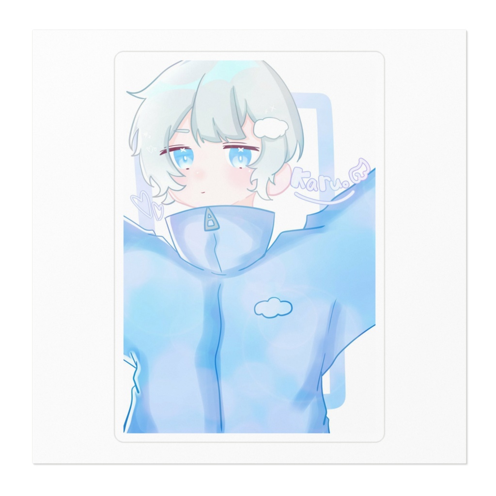 karu。ステッカー