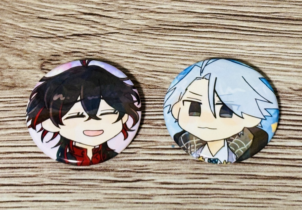 モリダンにこにこ缶バッジ