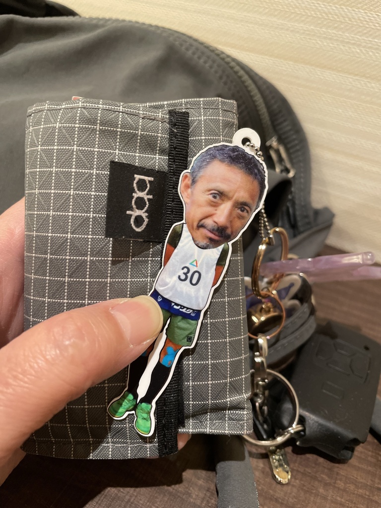 岳蔵さんプラキーホルダー