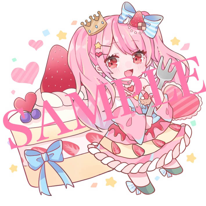 アクリルキーホルダー[Short cake]