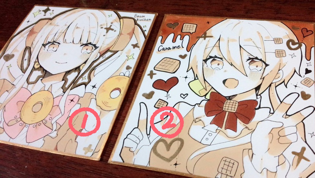 ミニ色紙