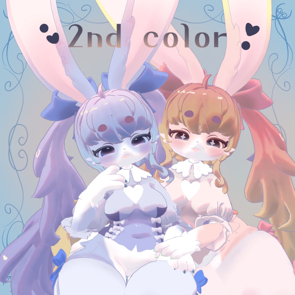 オリジナル3Dモデル 「兎海兎」