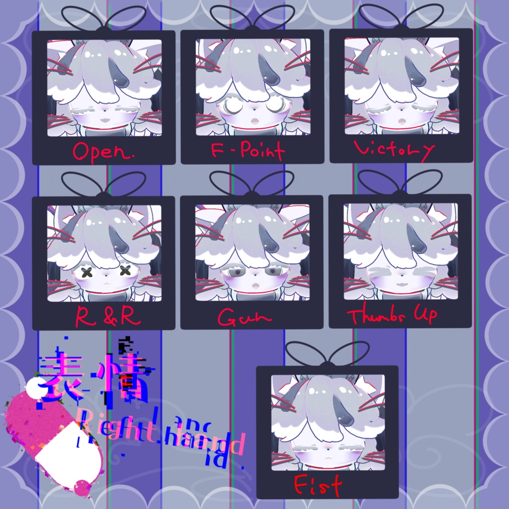 オリジナル3Dモデル 「XXX-cat(ネコをかぶっている)」