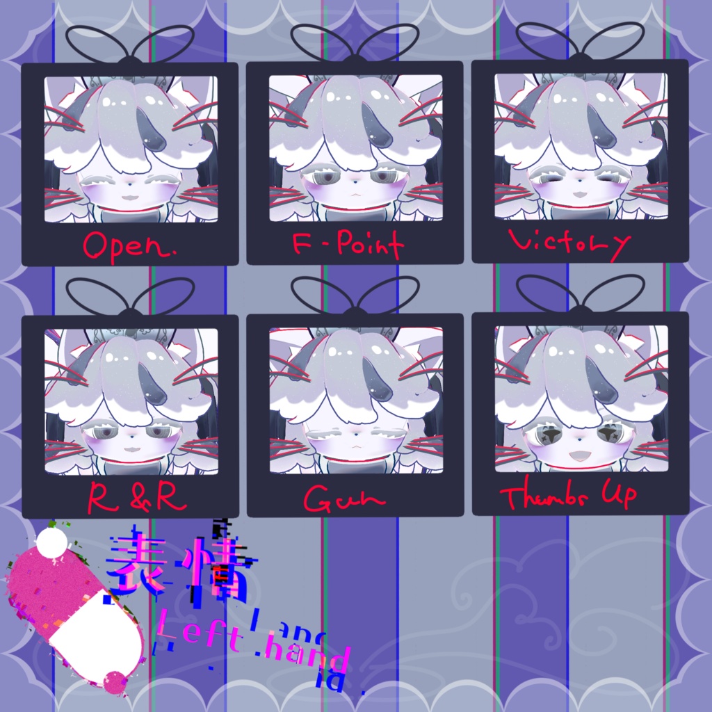 オリジナル3Dモデル 「XXX-cat(ネコをかぶっている)」