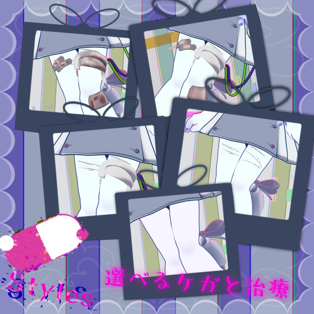 オリジナル3Dモデル 「XXX-cat(ネコをかぶっている)」