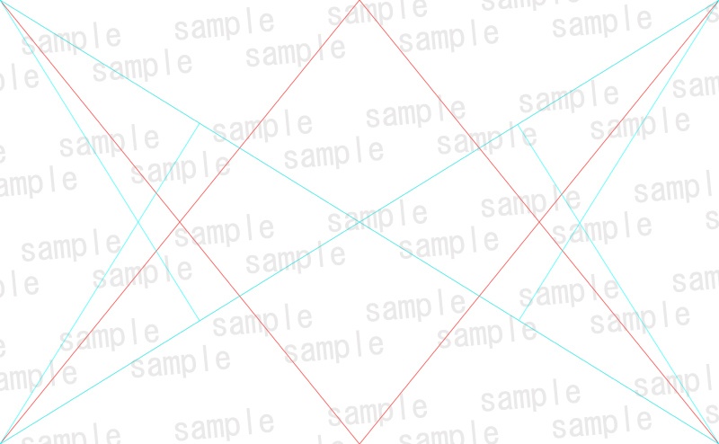 【ふがし横丁】黄金比ガイド(商用利用OK)