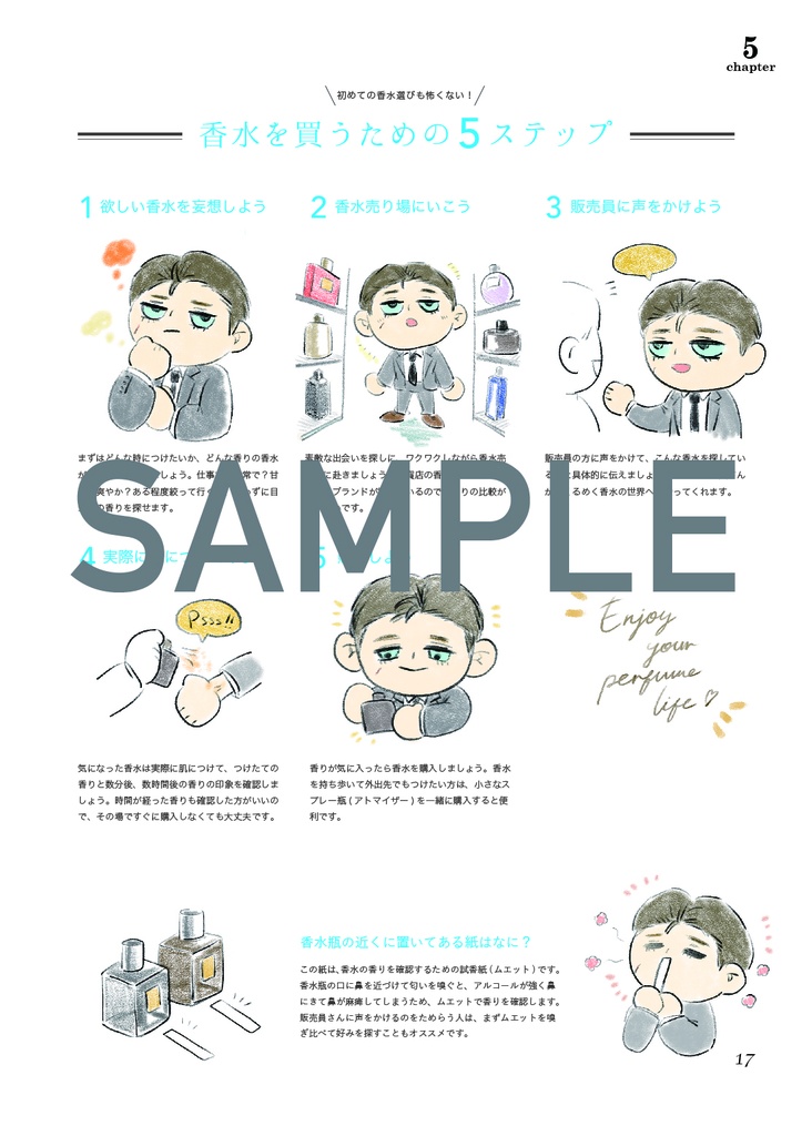 The trip to the fragrance