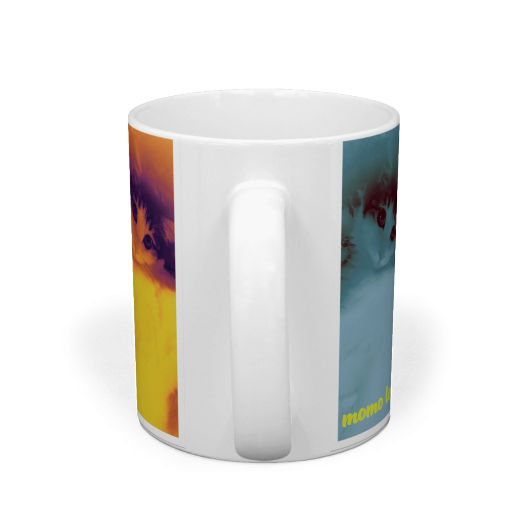 もものマグカップ①