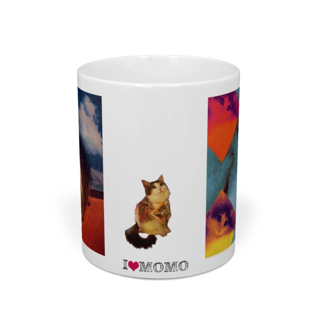 もものマグカップ②