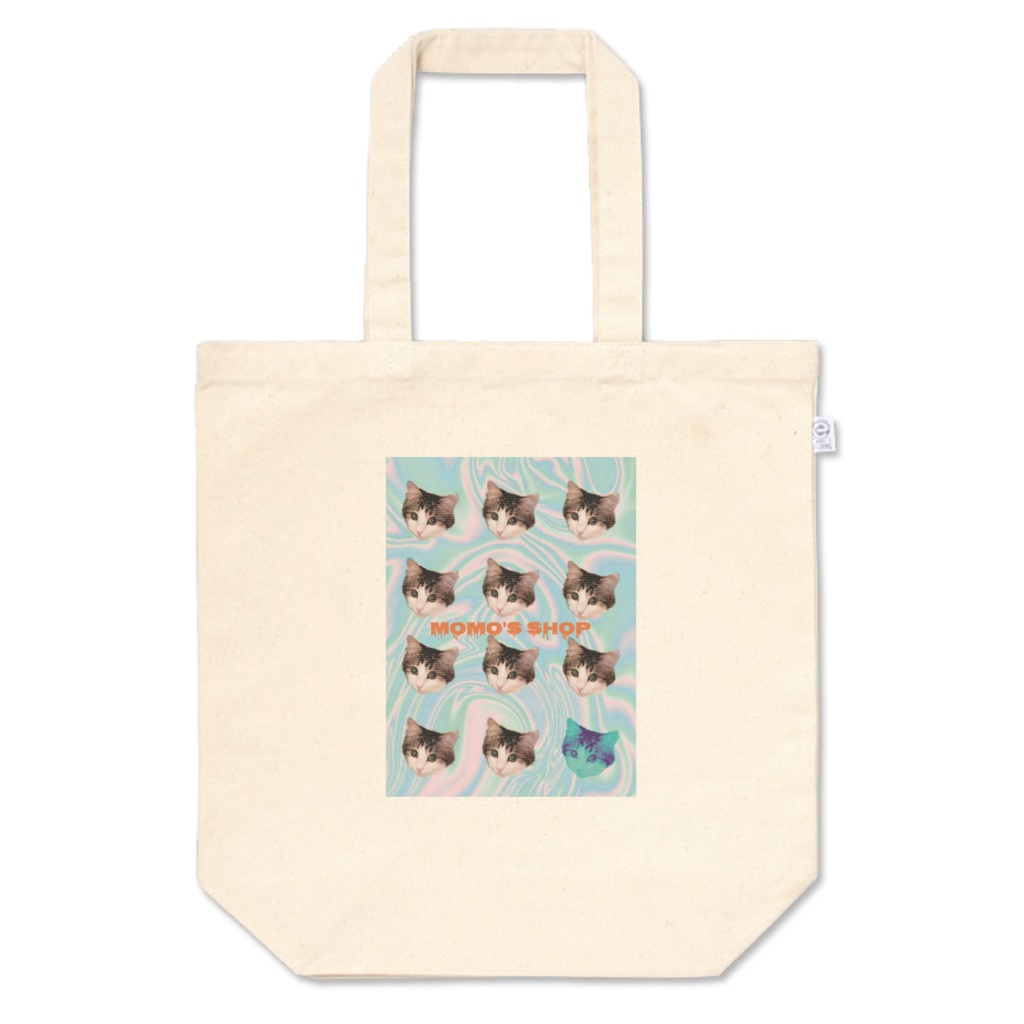 もものトートバッグ M