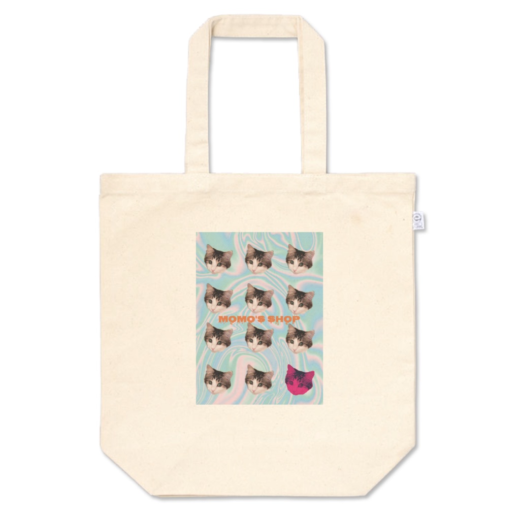 もものトートバッグ M 