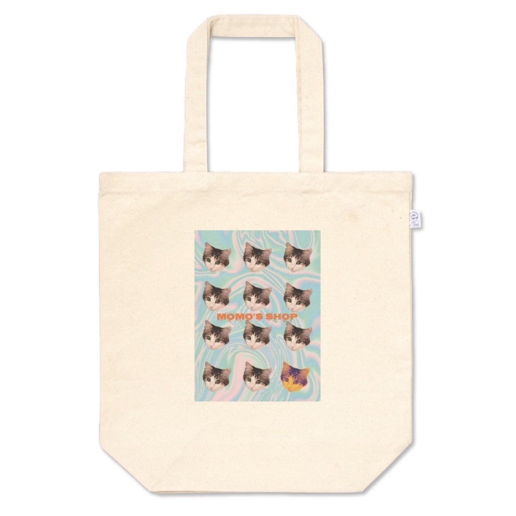 もものトートバッグ M