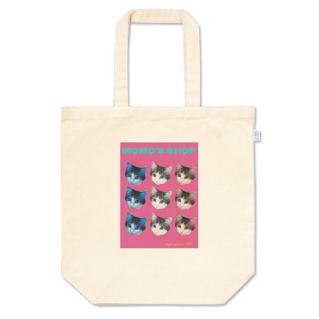 もものトートバッグ M-03