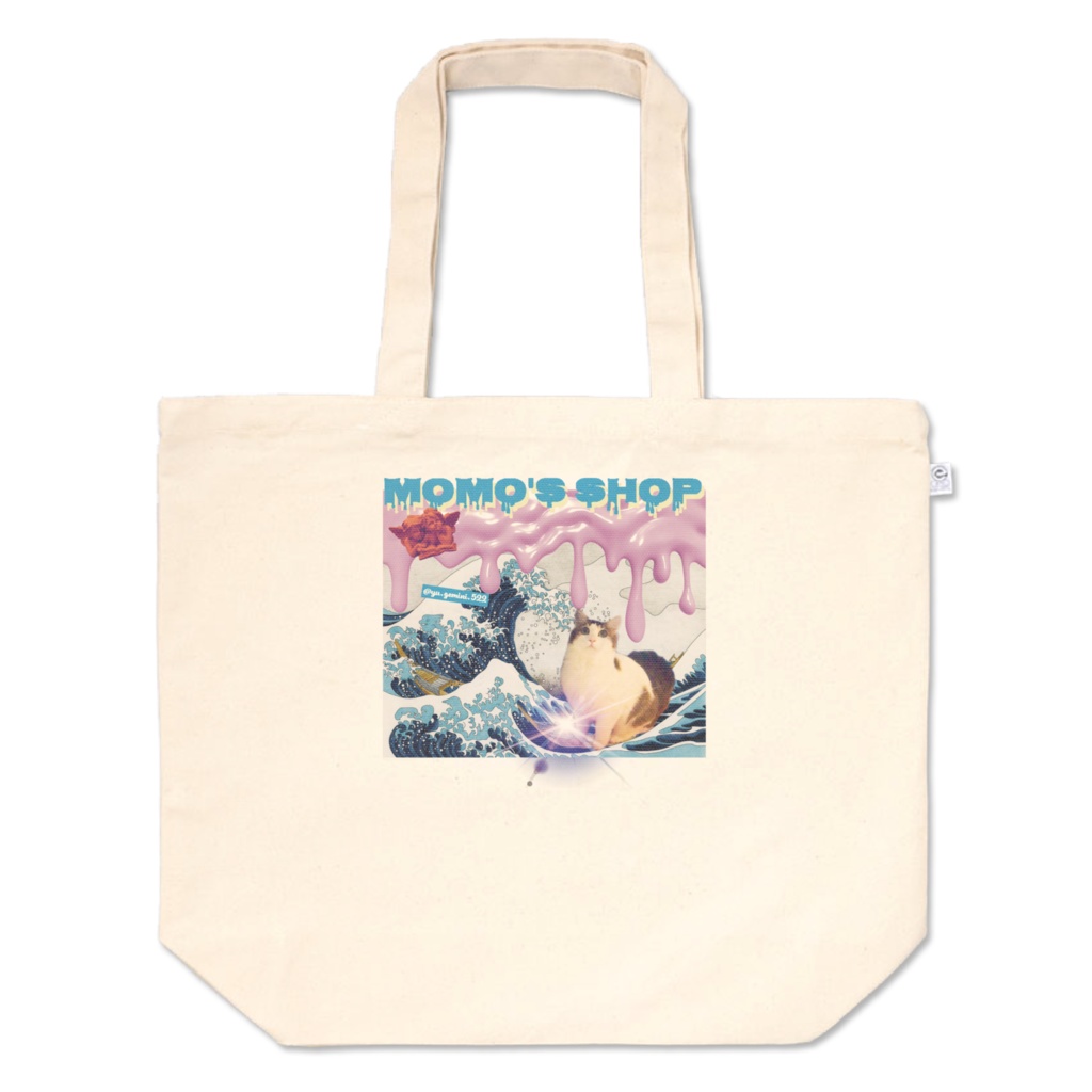 もものトートバッグ