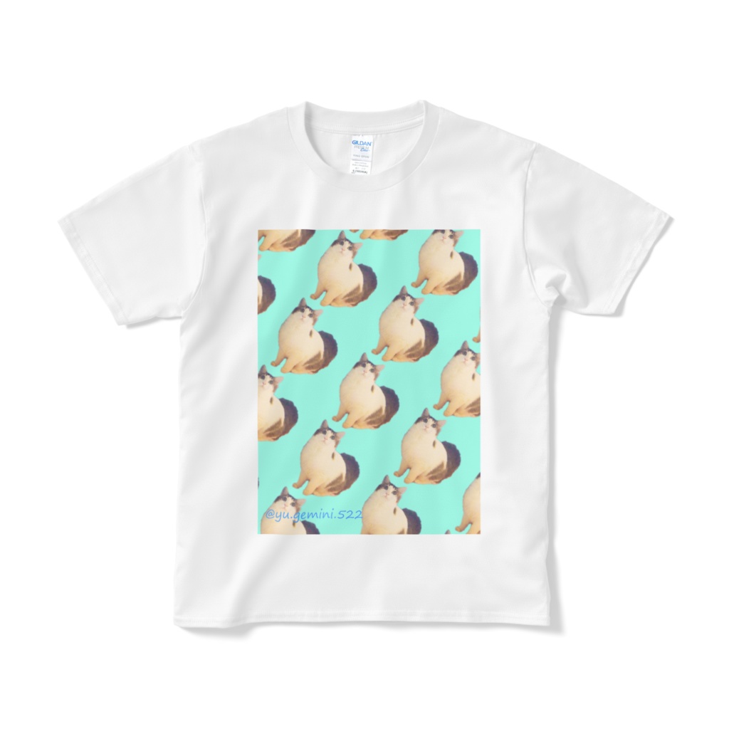 momo-パターン柄-ブルー