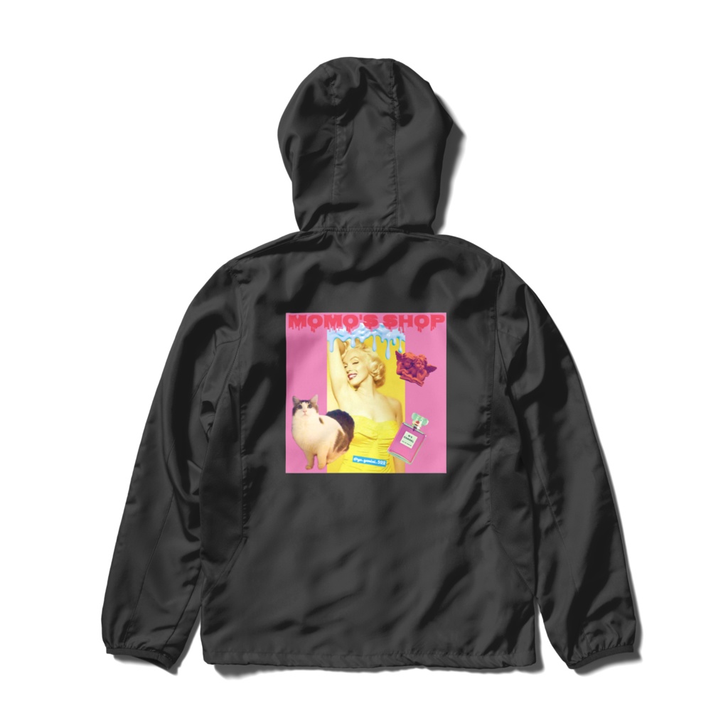 MOMOのウインドブレーカー