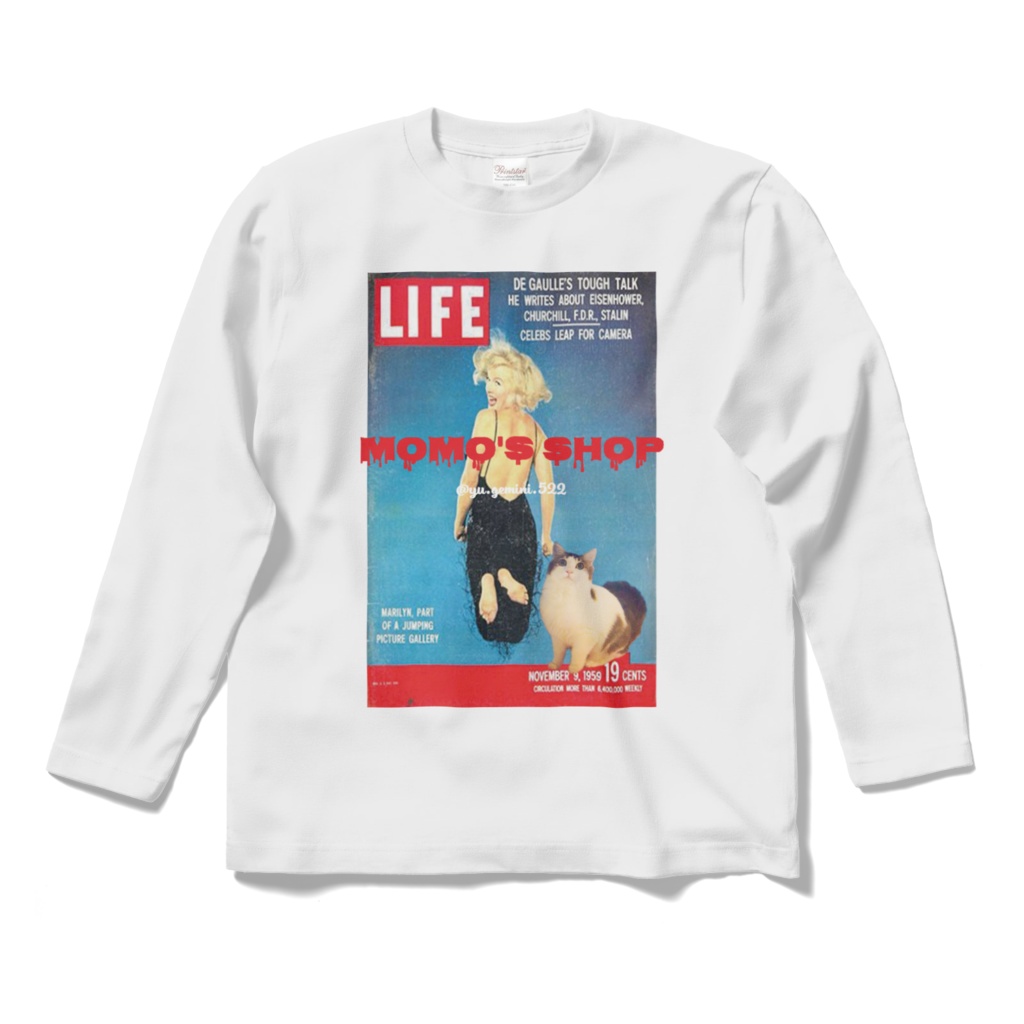 MOMOのロングスリーブTシャツ