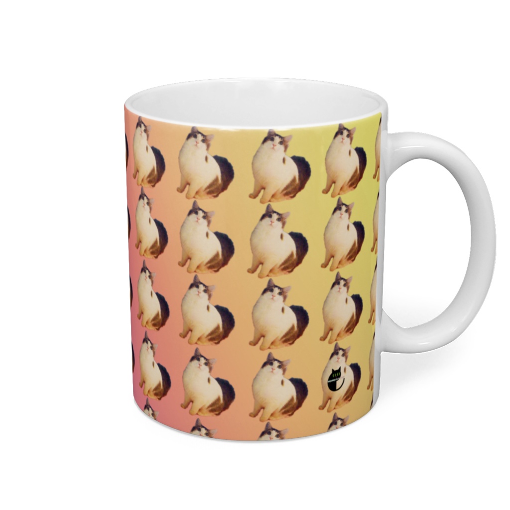 MOMOのマグカップ-パターン柄