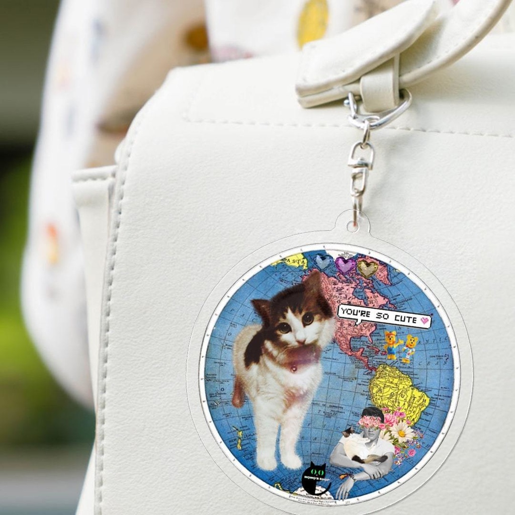 momoのアクリルキーホルダー #02