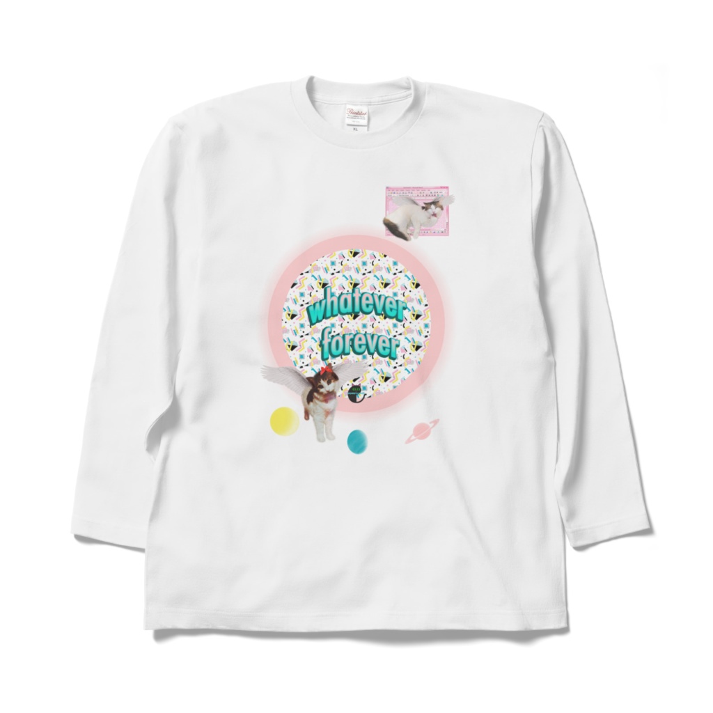 whatever forever ロングスリーブTシャツ