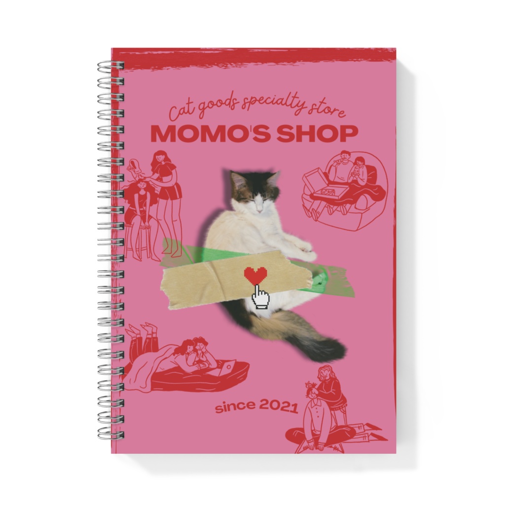 MOMO's shop リングノート-A5
