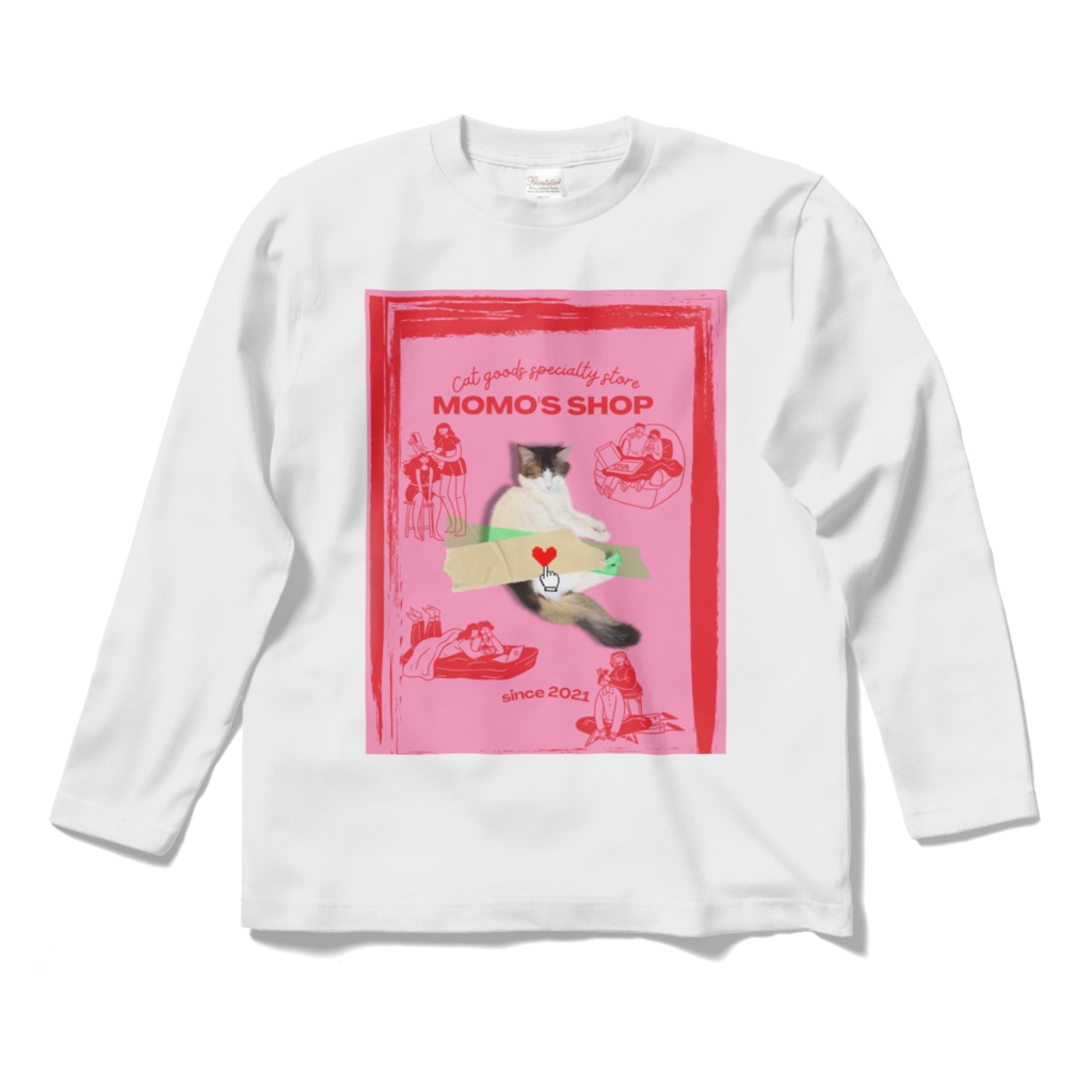 MOMO's shop ロングスリーブTシャツ