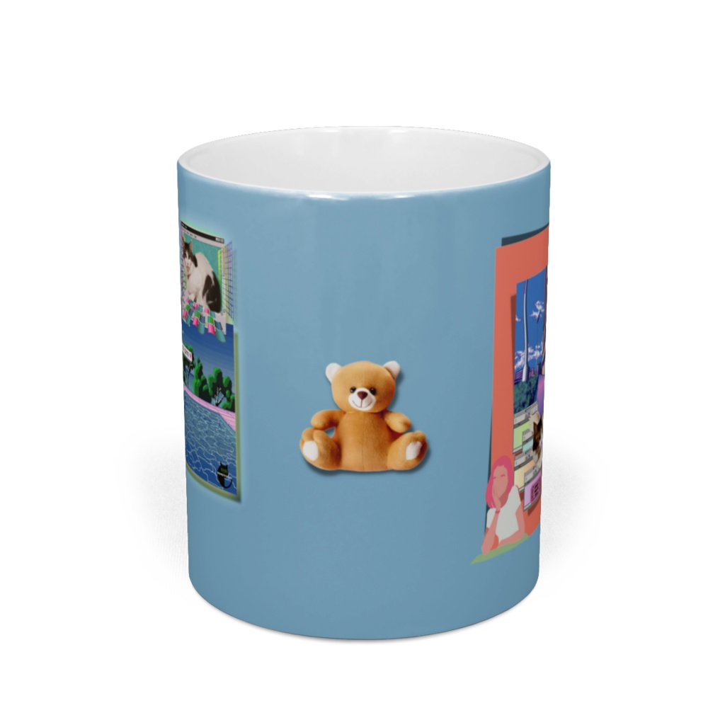 くまちゃんと一緒に-マグカップ