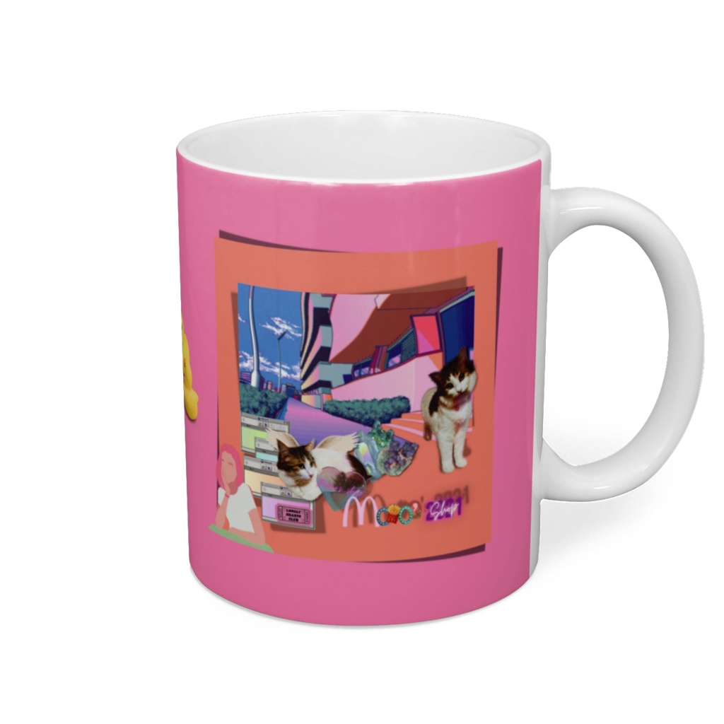 アヒルと一緒に-マグカップ