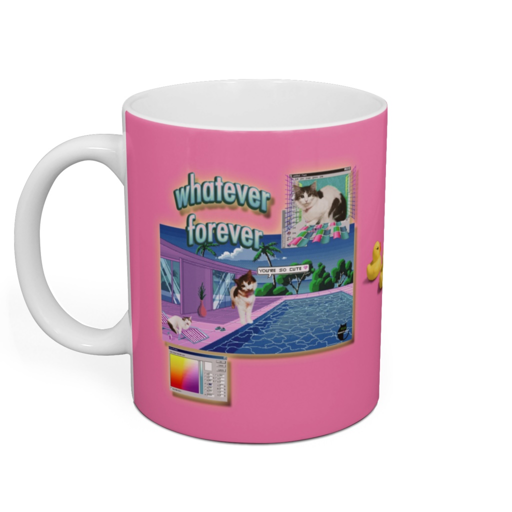 アヒルと一緒に-マグカップ