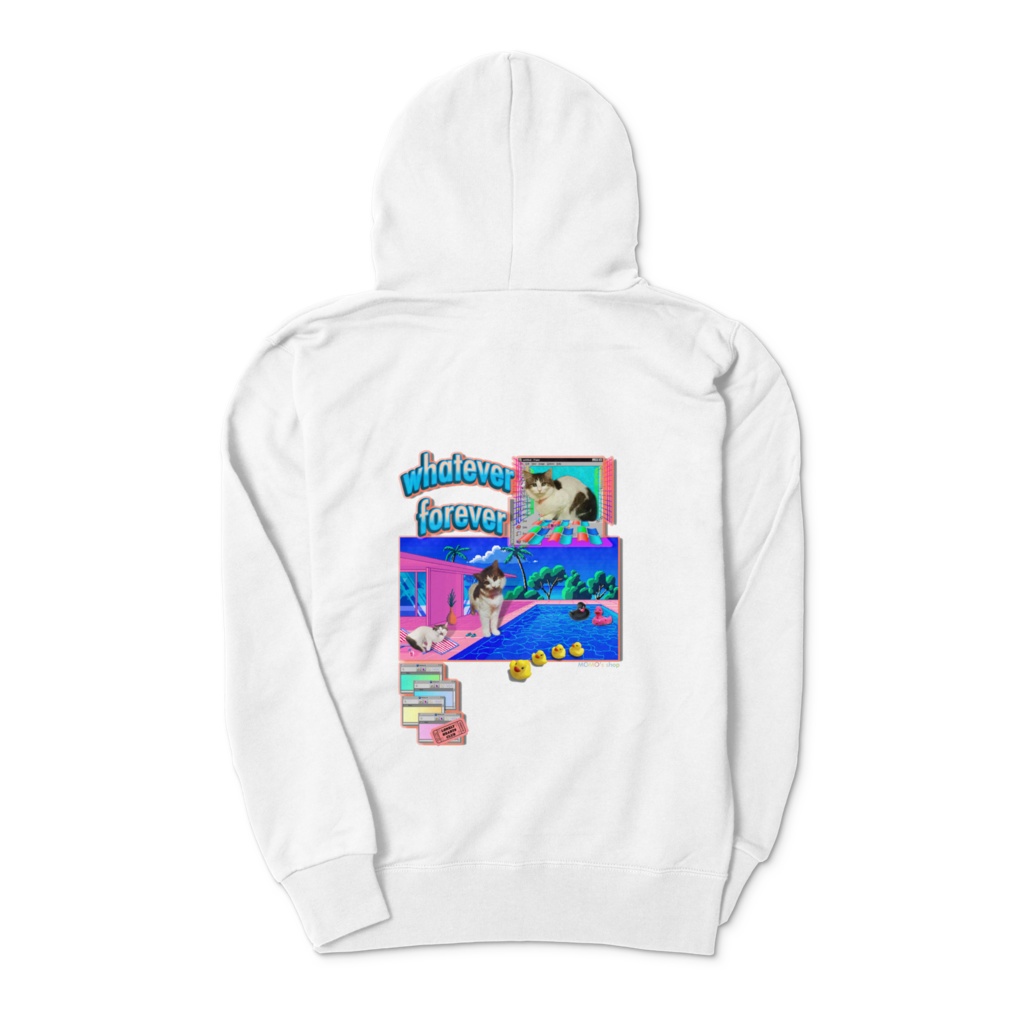 You're so cute-04 ジップパーカー 