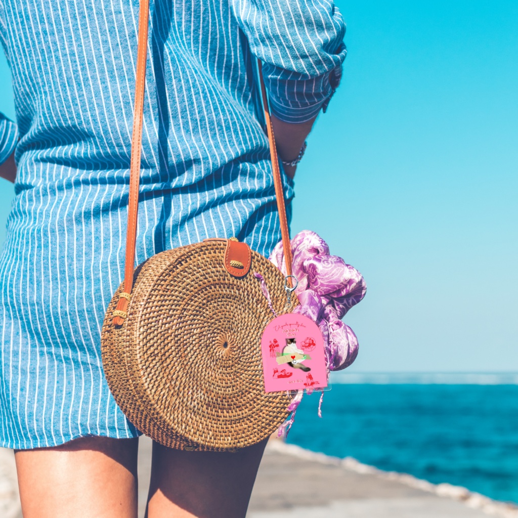 MOMO's Shop@2022 アクリルキーホルダー(コーティング) - 70 x 70 (mm)