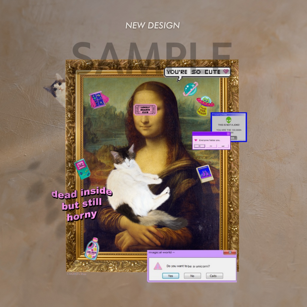 #MOMOLIZA_2023_02 アクリルキーホルダー - 70 x 70 (mm)