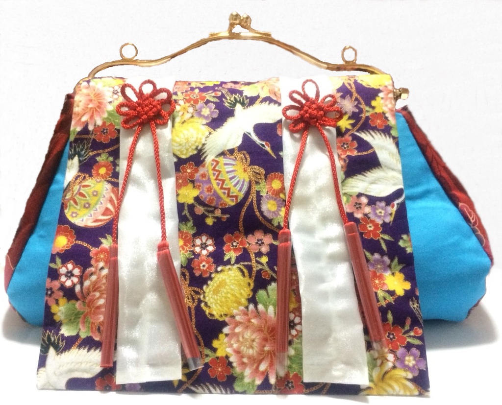 少年陰陽師　藤花イメージがまぐちバック