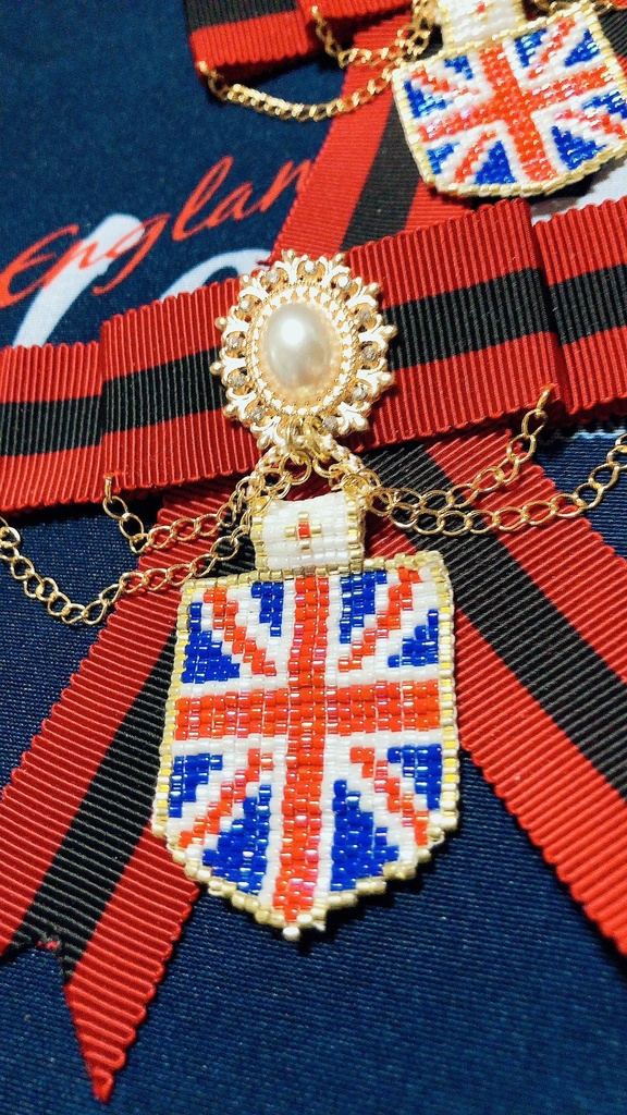 ウィリアムモデルリボンブローチ