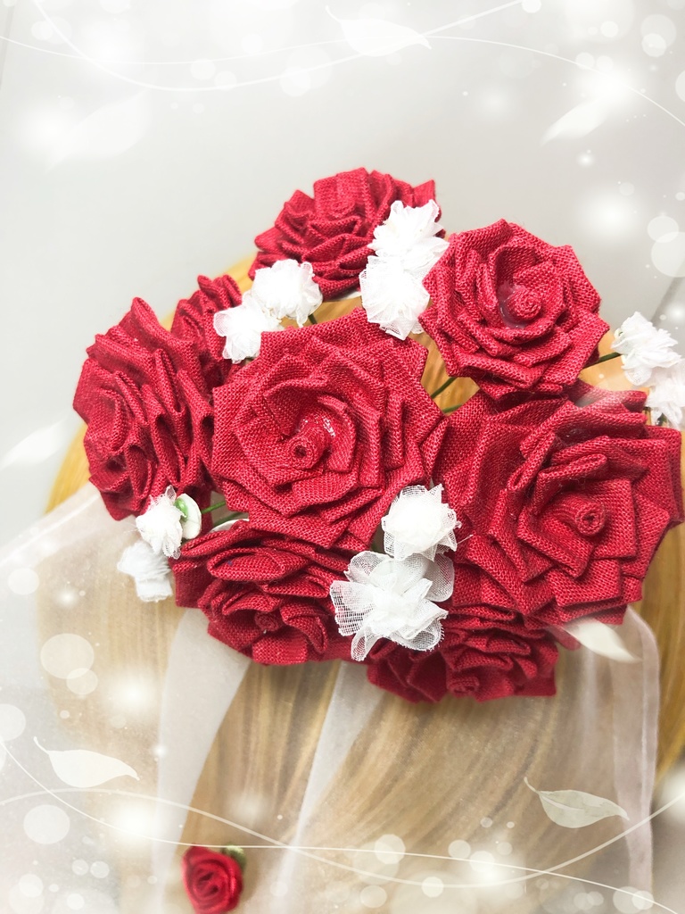 ウィリアムのミニベール付きコーム