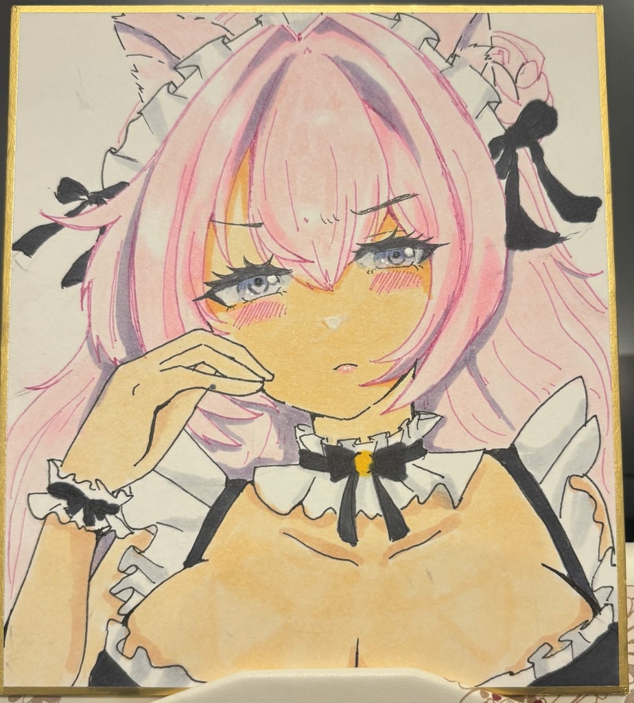 【色紙/原画】ドロシー:猫耳メイド