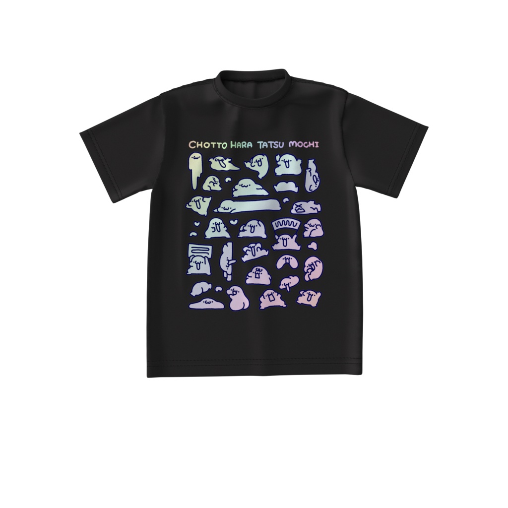 衣類!ちょっと腹立つモチTシャツ