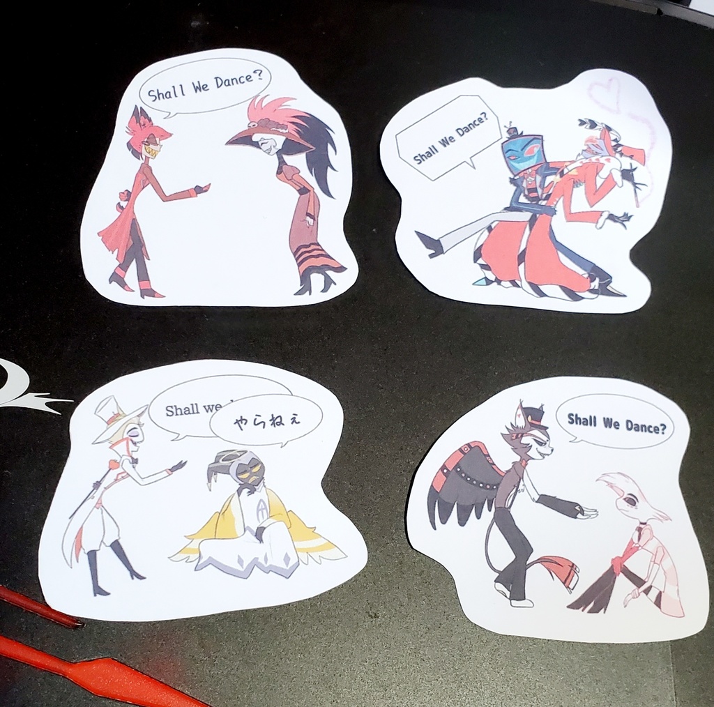 ハズビンステッカーセット - 桃の木 - BOOTH